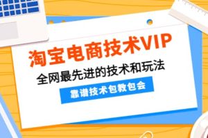 淘宝电商技术VIP，全网最先进的技术和玩法，靠谱技术包教包会，价值1599元